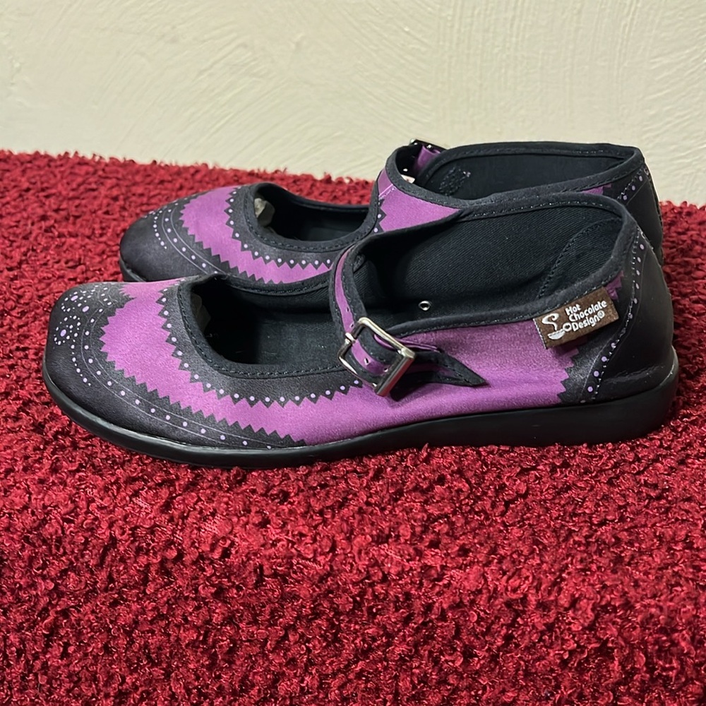 CHOCOLATICAS HAVANA WOMEN'S MARY JANE FLAT SHOES Size 37/7 - Picture 4 of 17